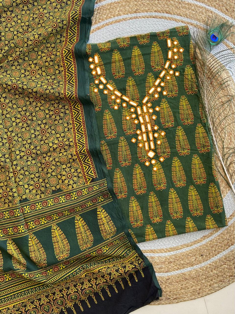 Elegant Cotton Suit Set