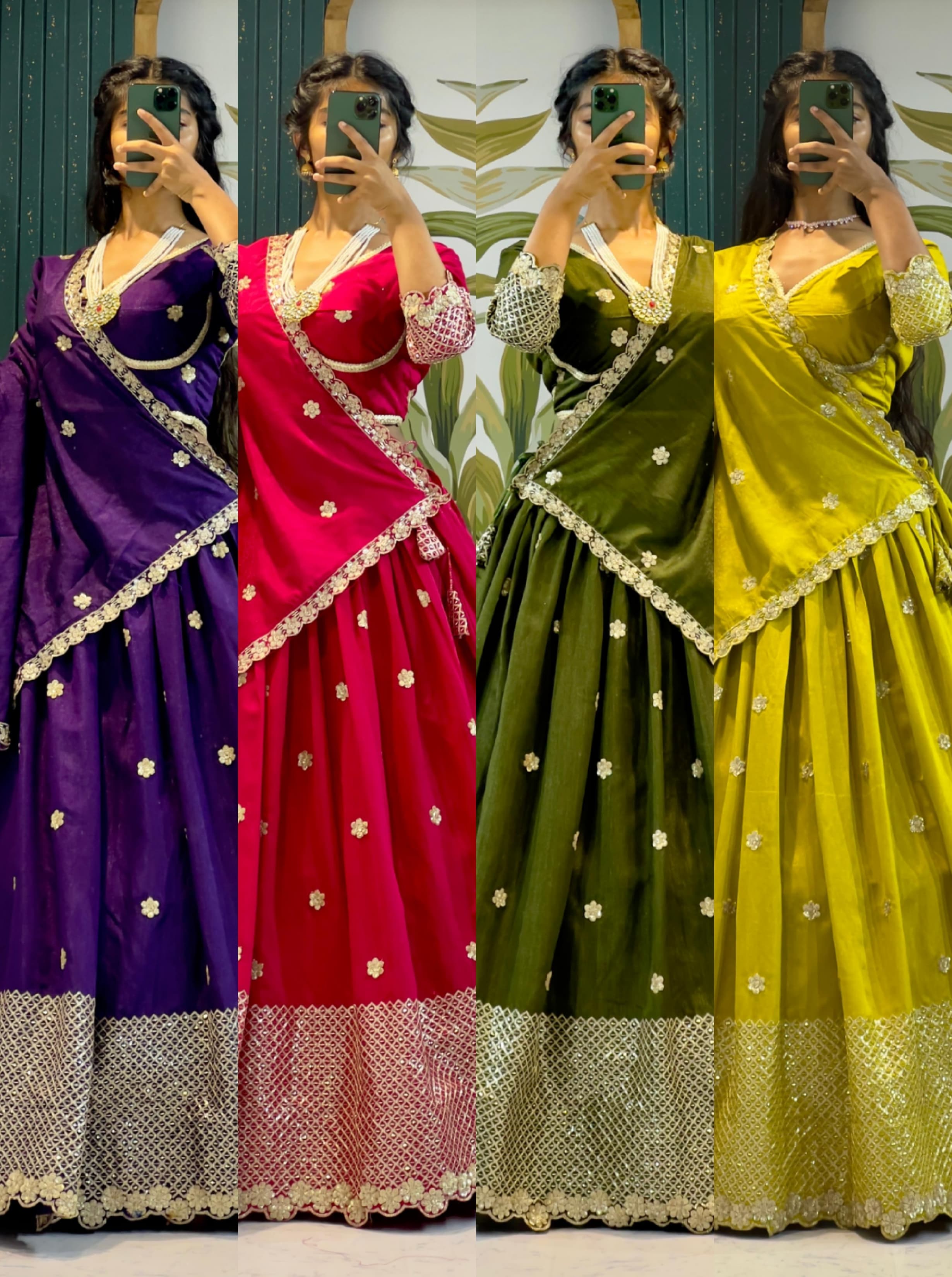 Vibrant Bandhani Fusion Saree