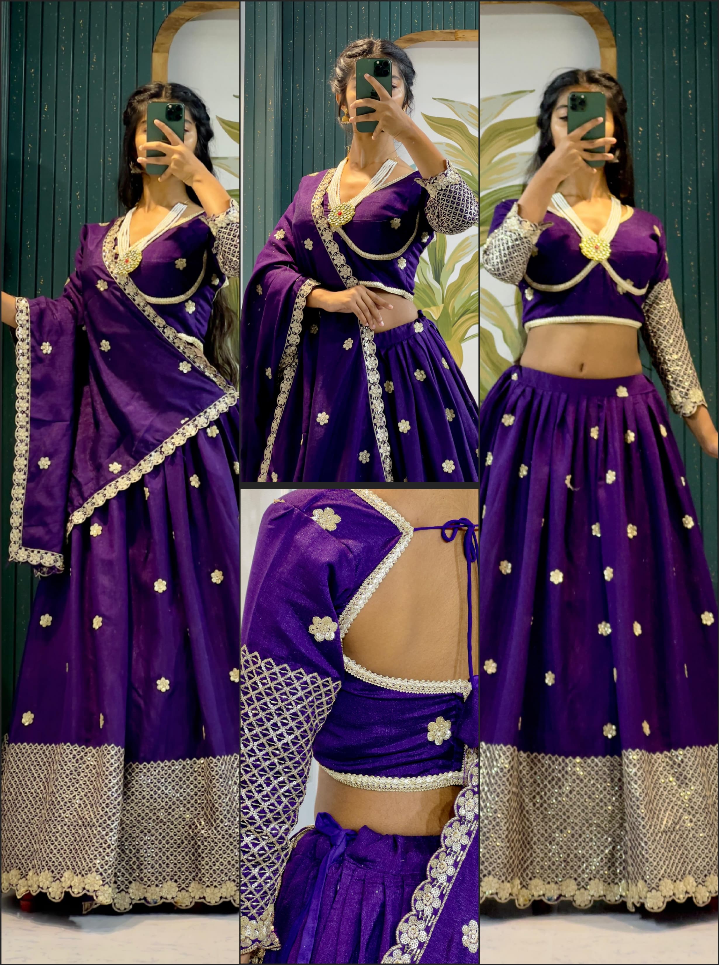 Vibrant Bandhani Fusion Saree