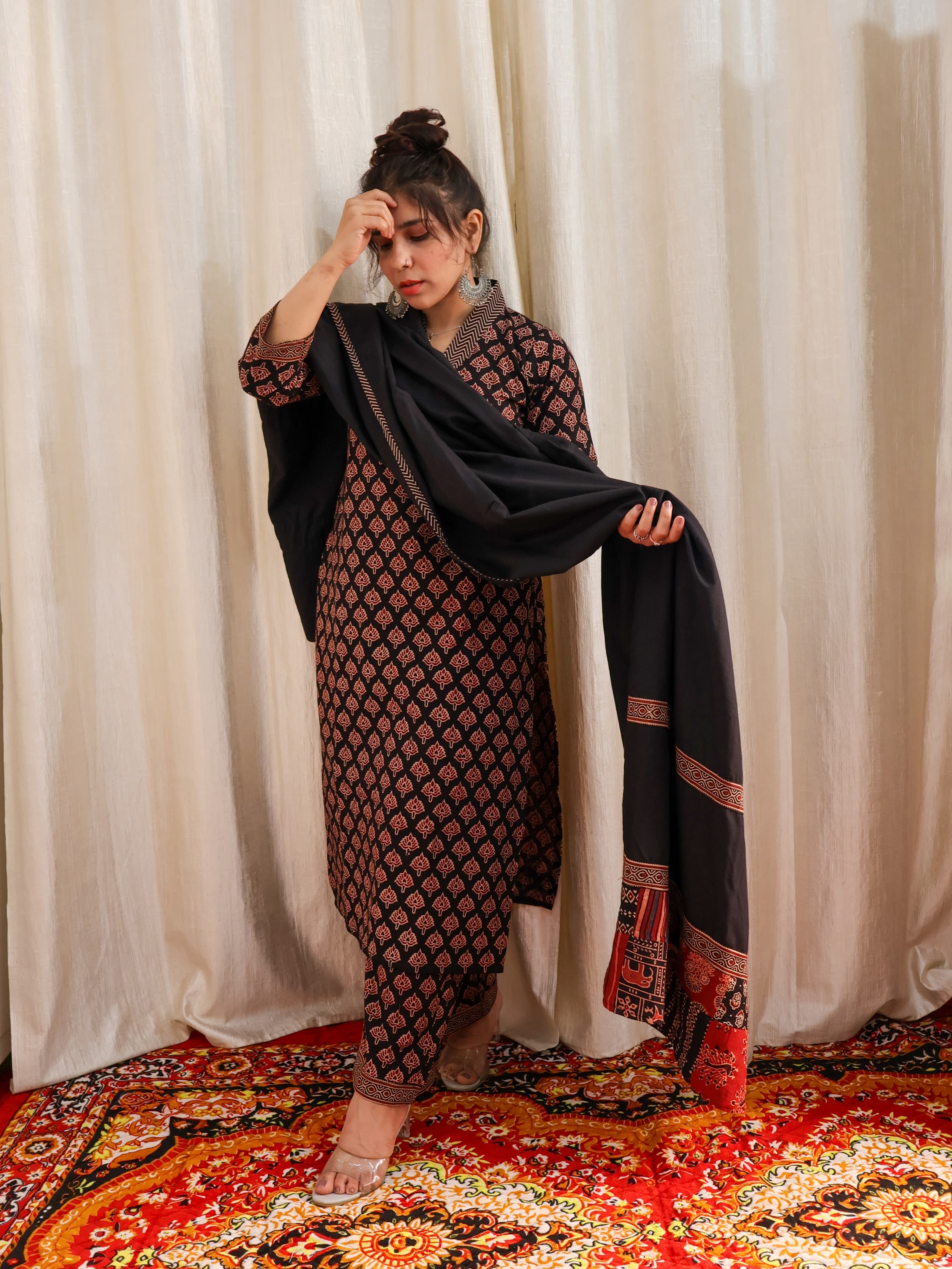 Kutch Work Kurta Set