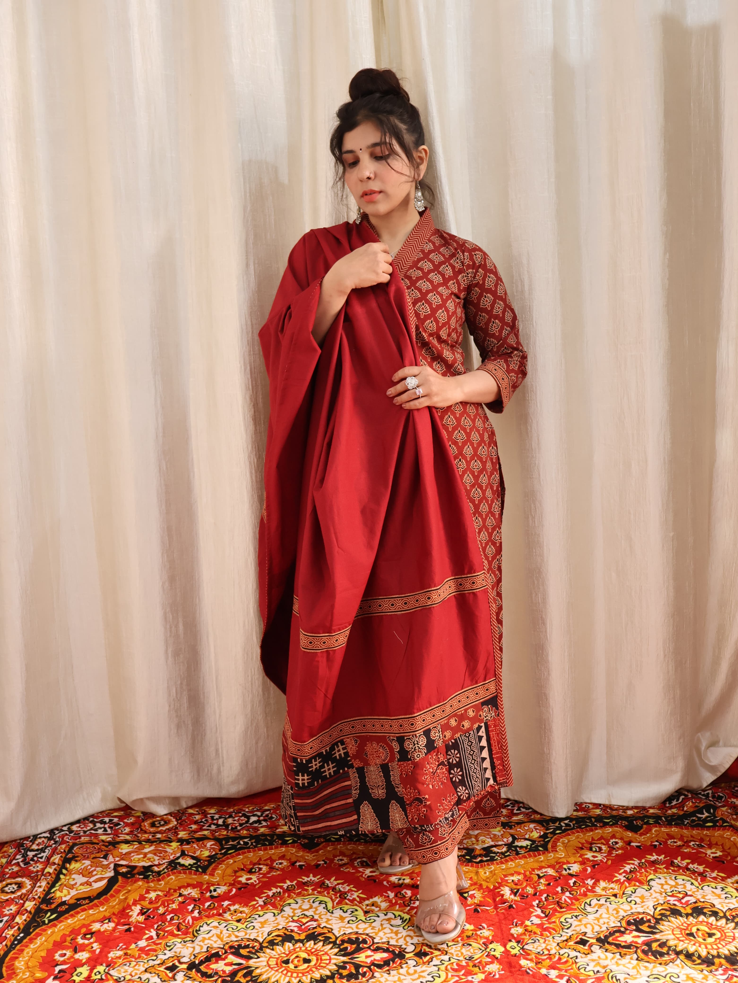 Kutch Work Kurta Set