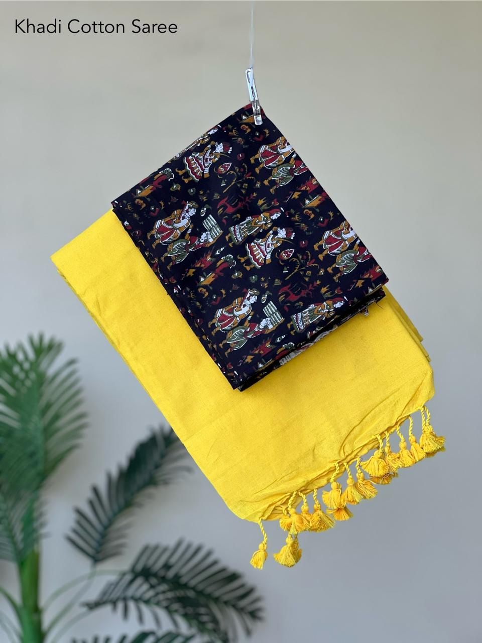 Cotton Saree with extra blouse
