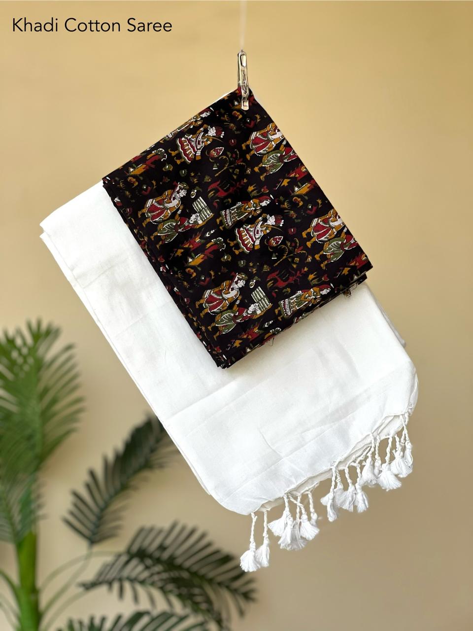 Cotton Saree with extra blouse