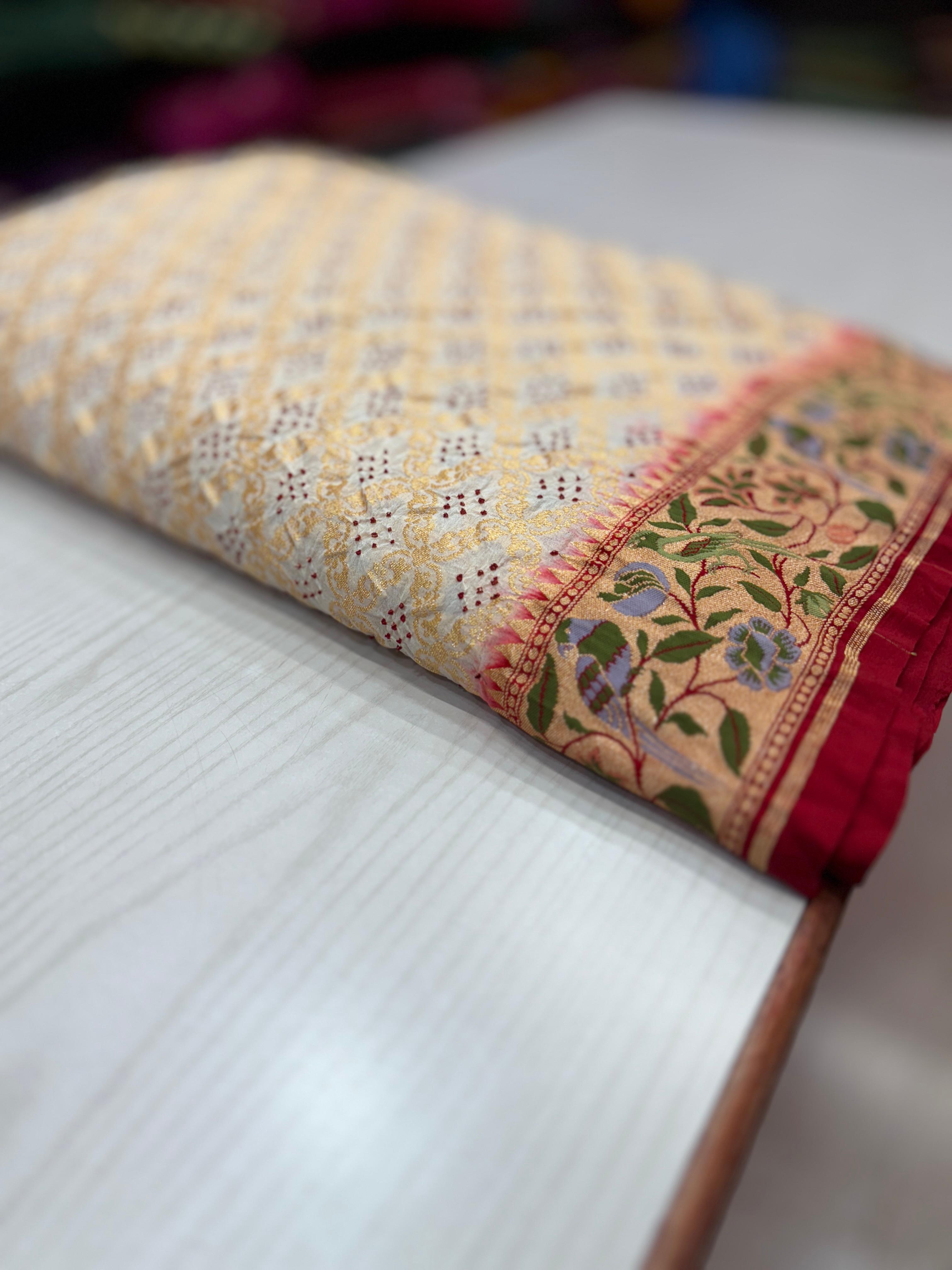 Patola Kalamkari Saree