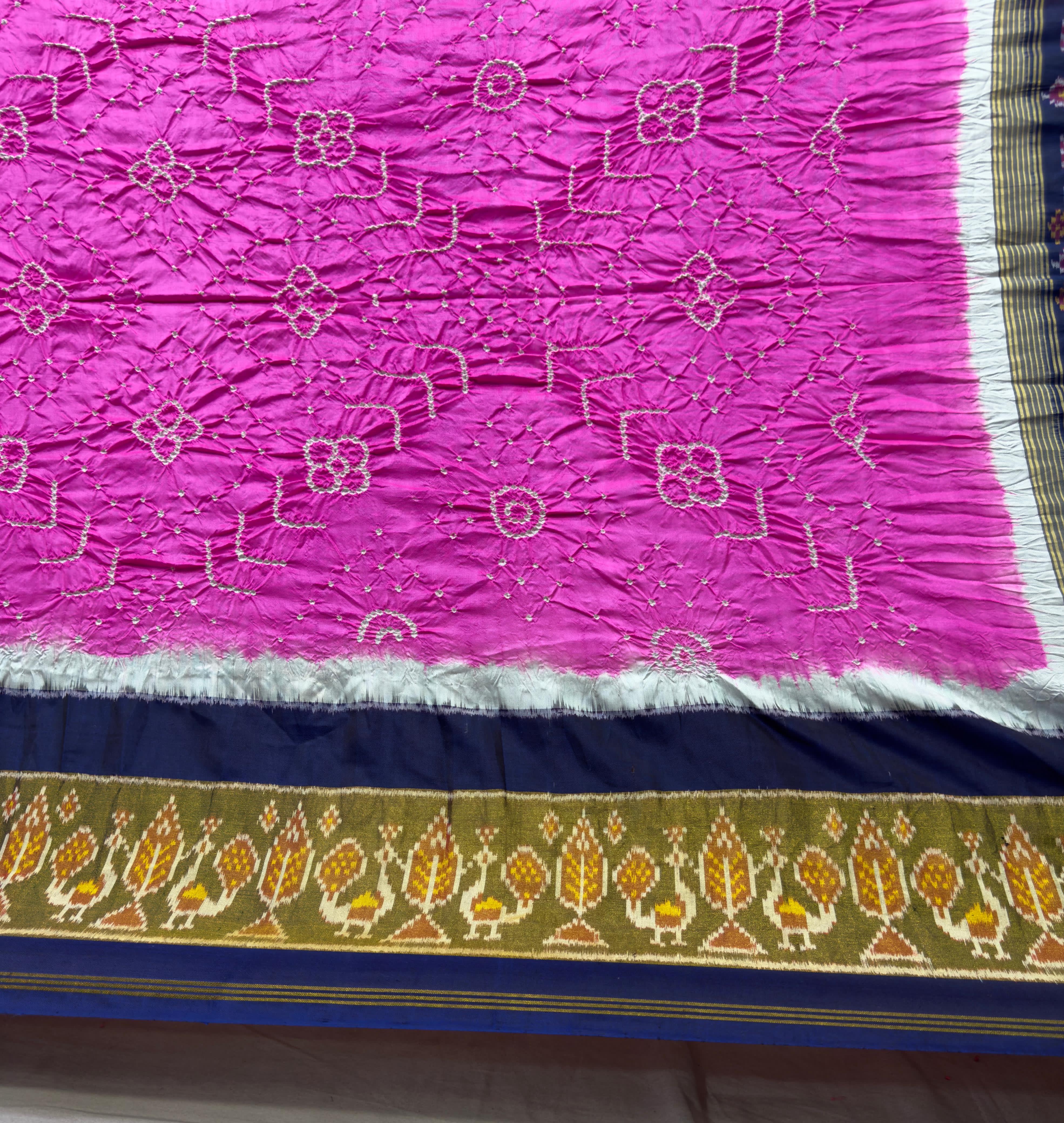 Patola Kalamkari Saree