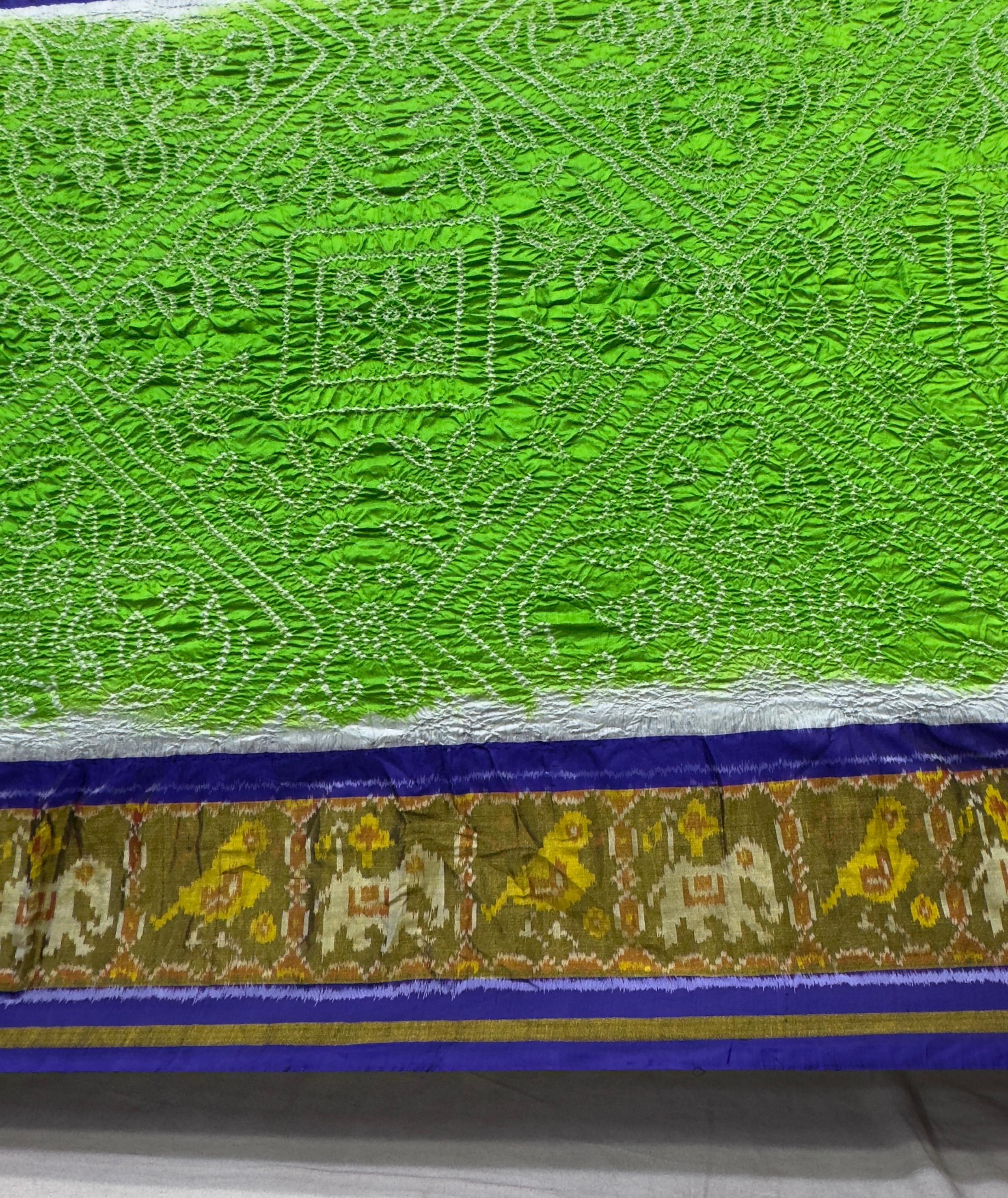 Patola Kalamkari Saree