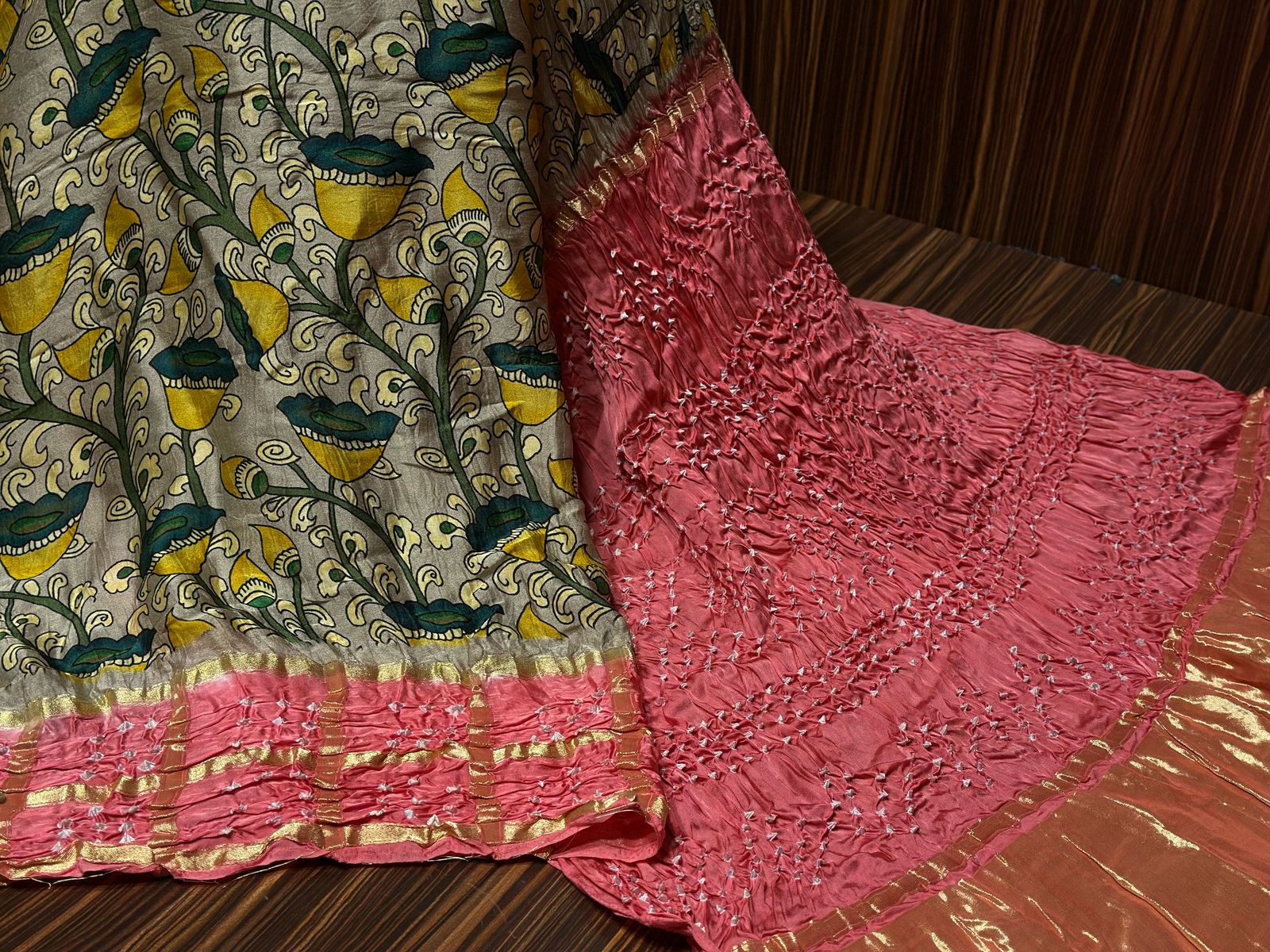 Patola Kalamkari Saree