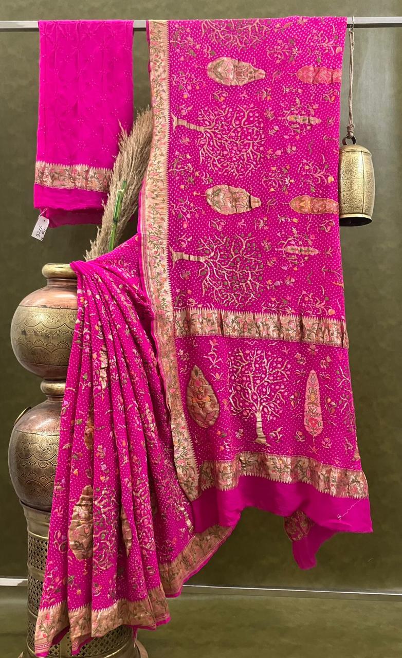 Patola Kalamkari Saree