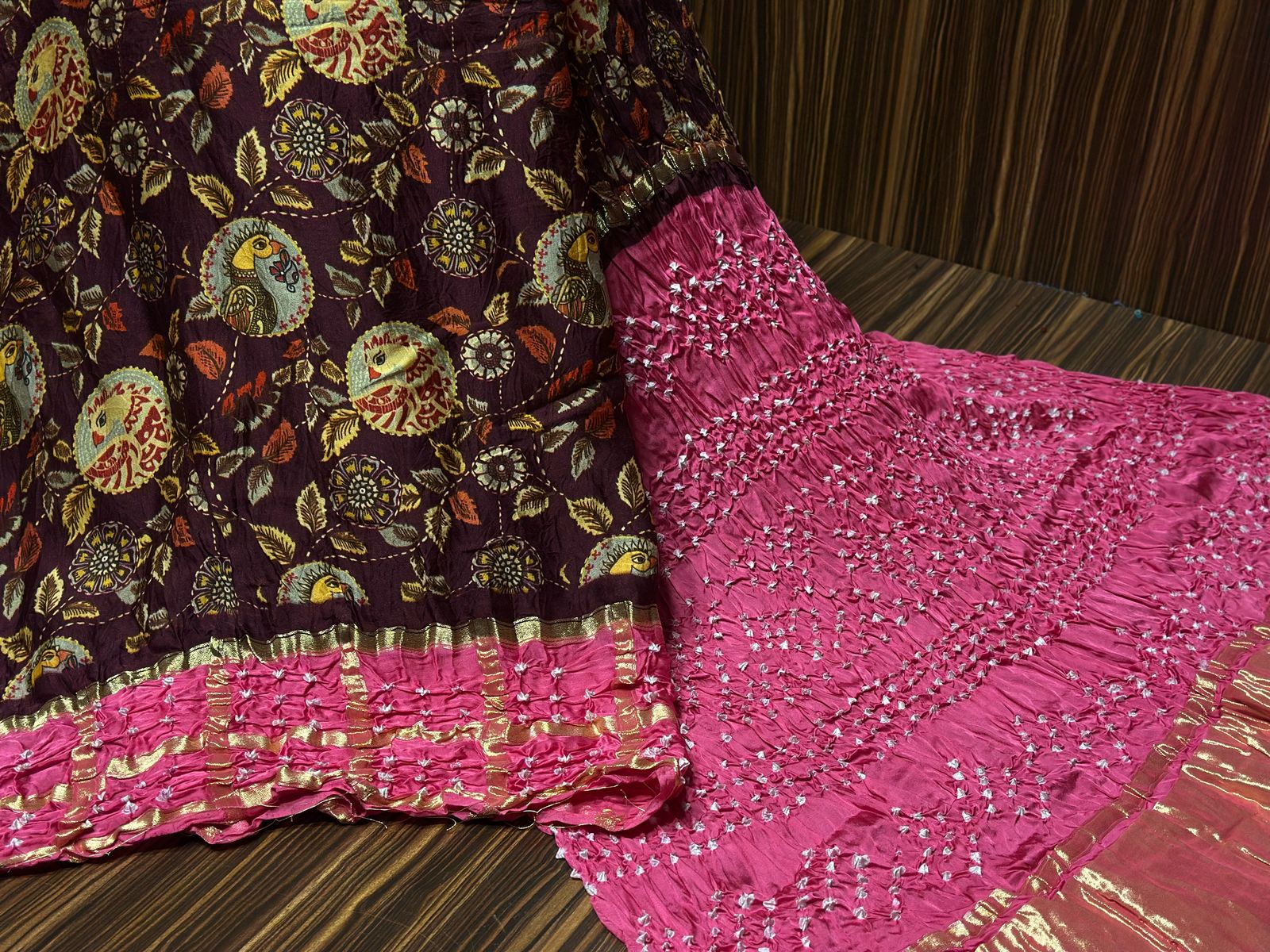 Patola Kalamkari Saree