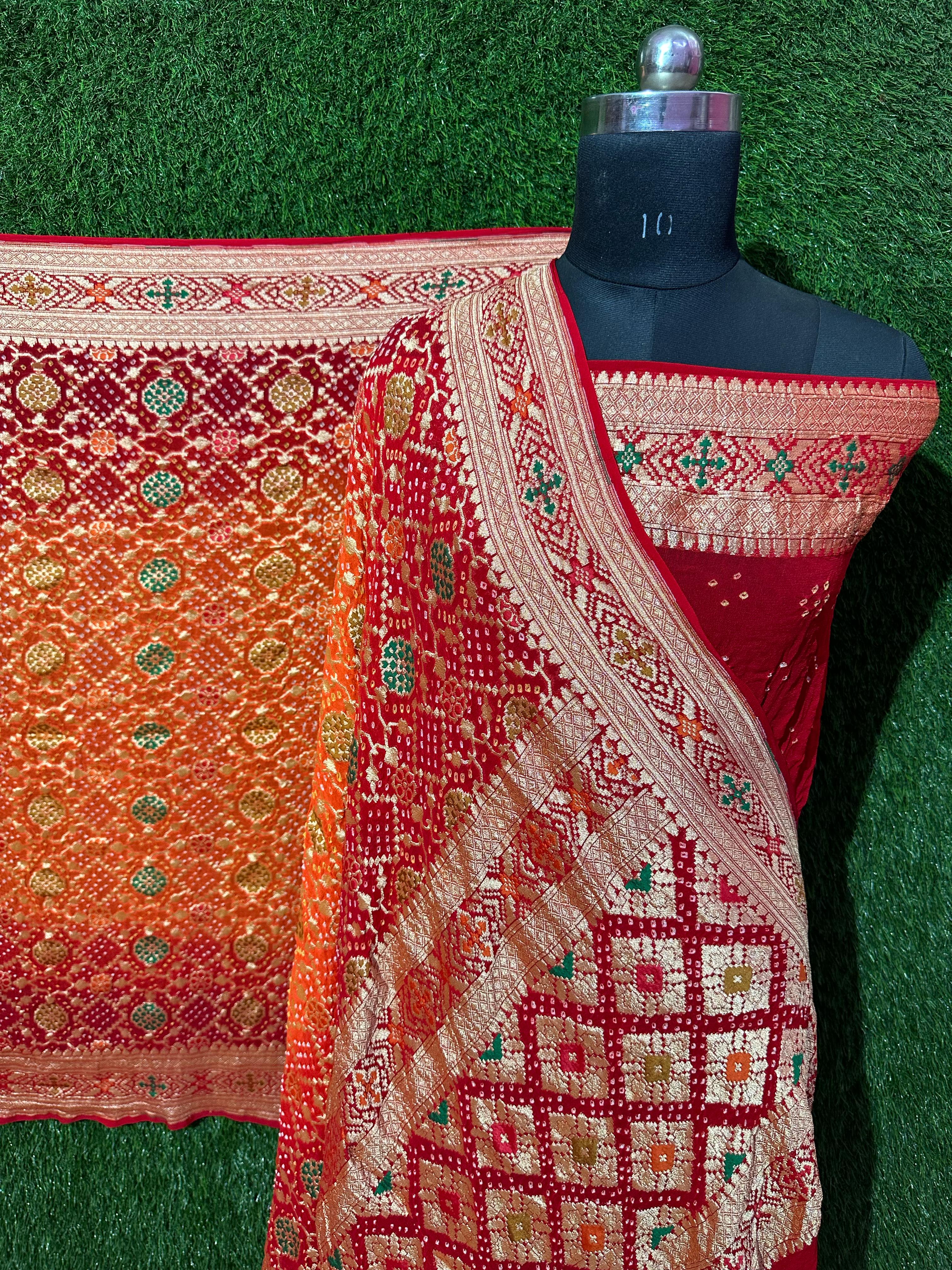 Patola Kalamkari Saree