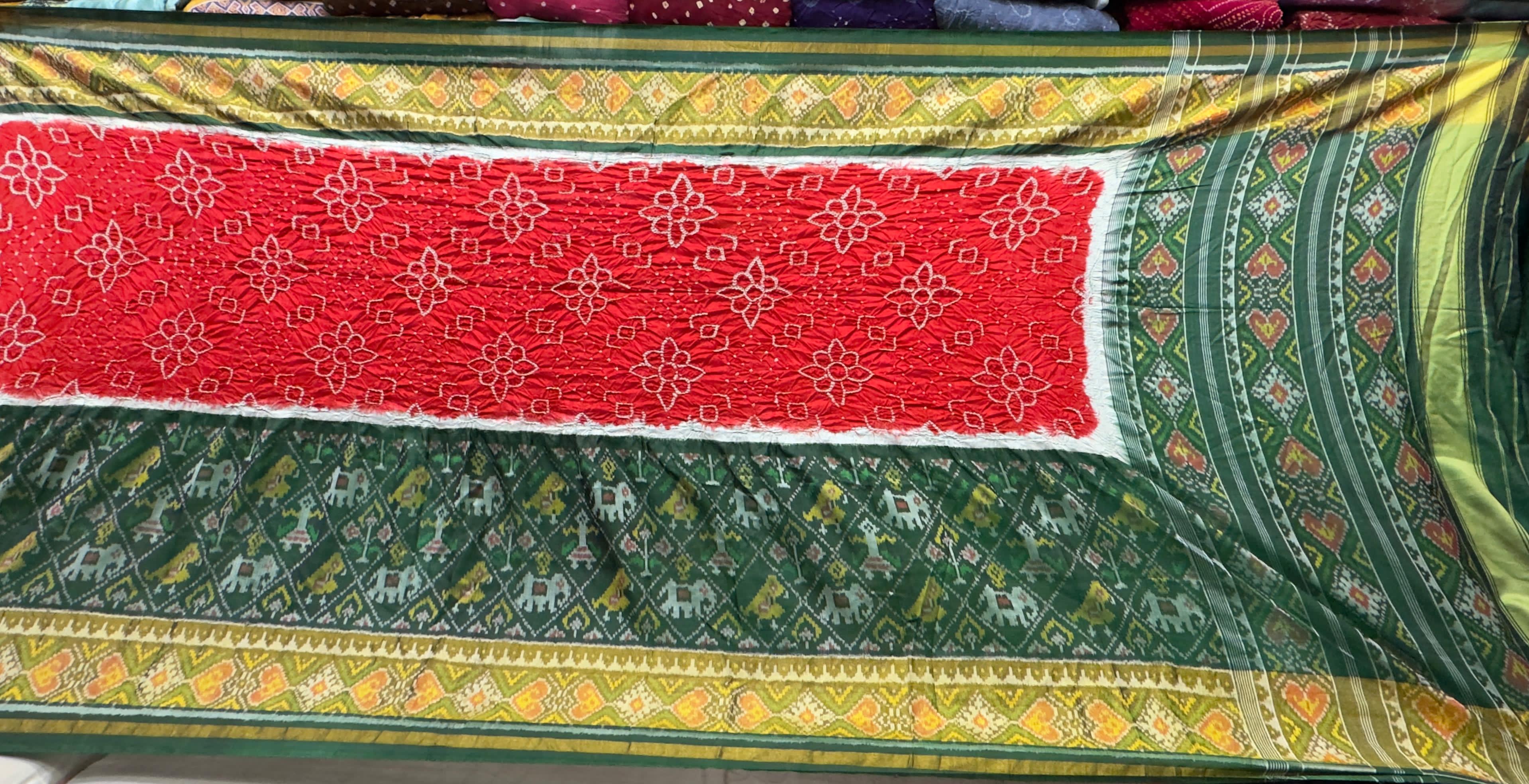 Patola Kalamkari Saree
