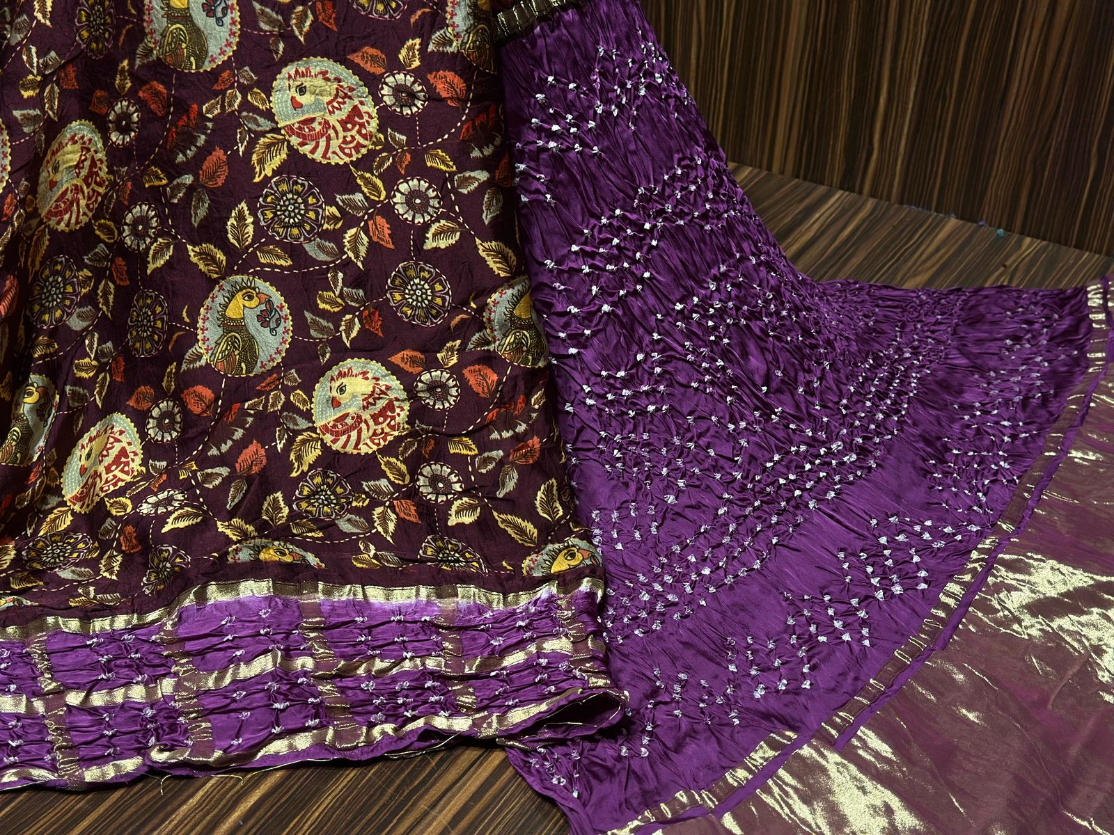 Patola Kalamkari Saree