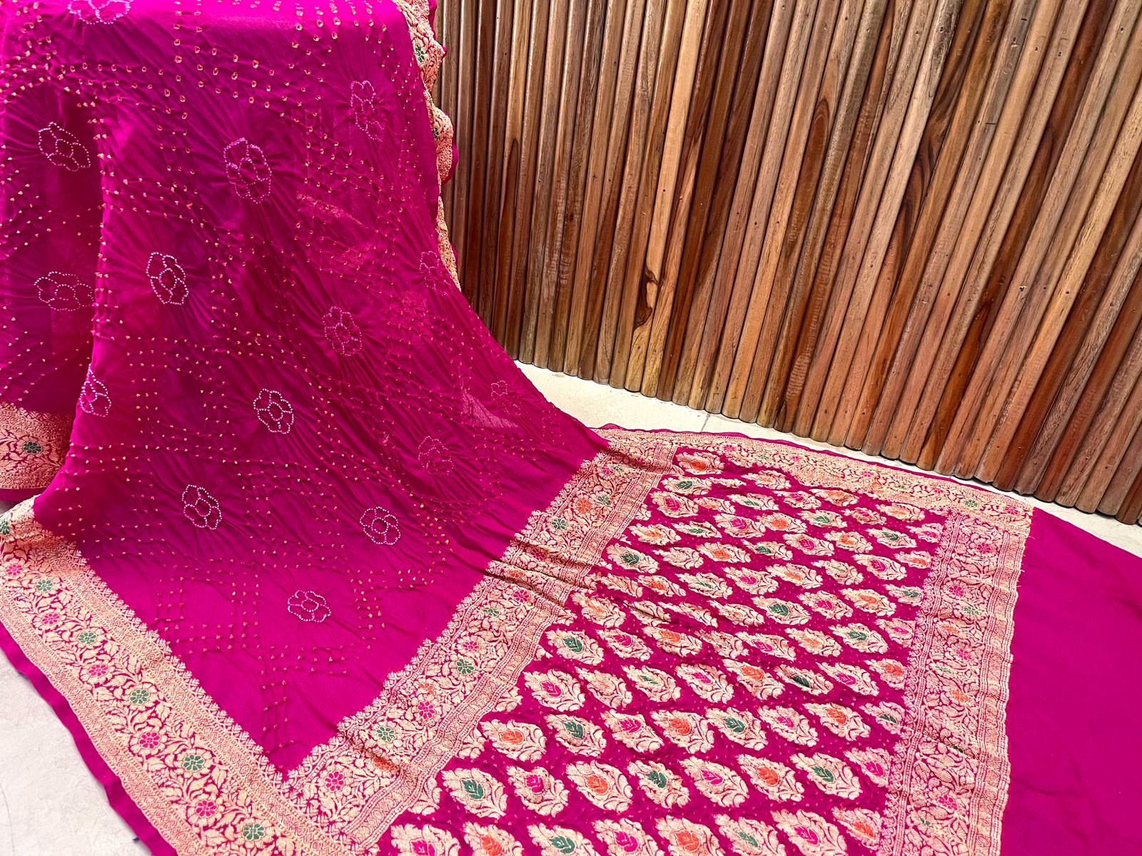 Patola Kalamkari Saree