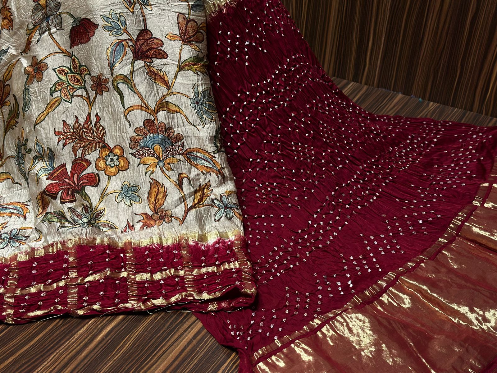 Patola Kalamkari Saree