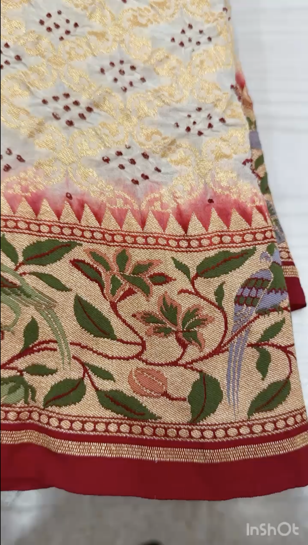 Patola Kalamkari Saree
