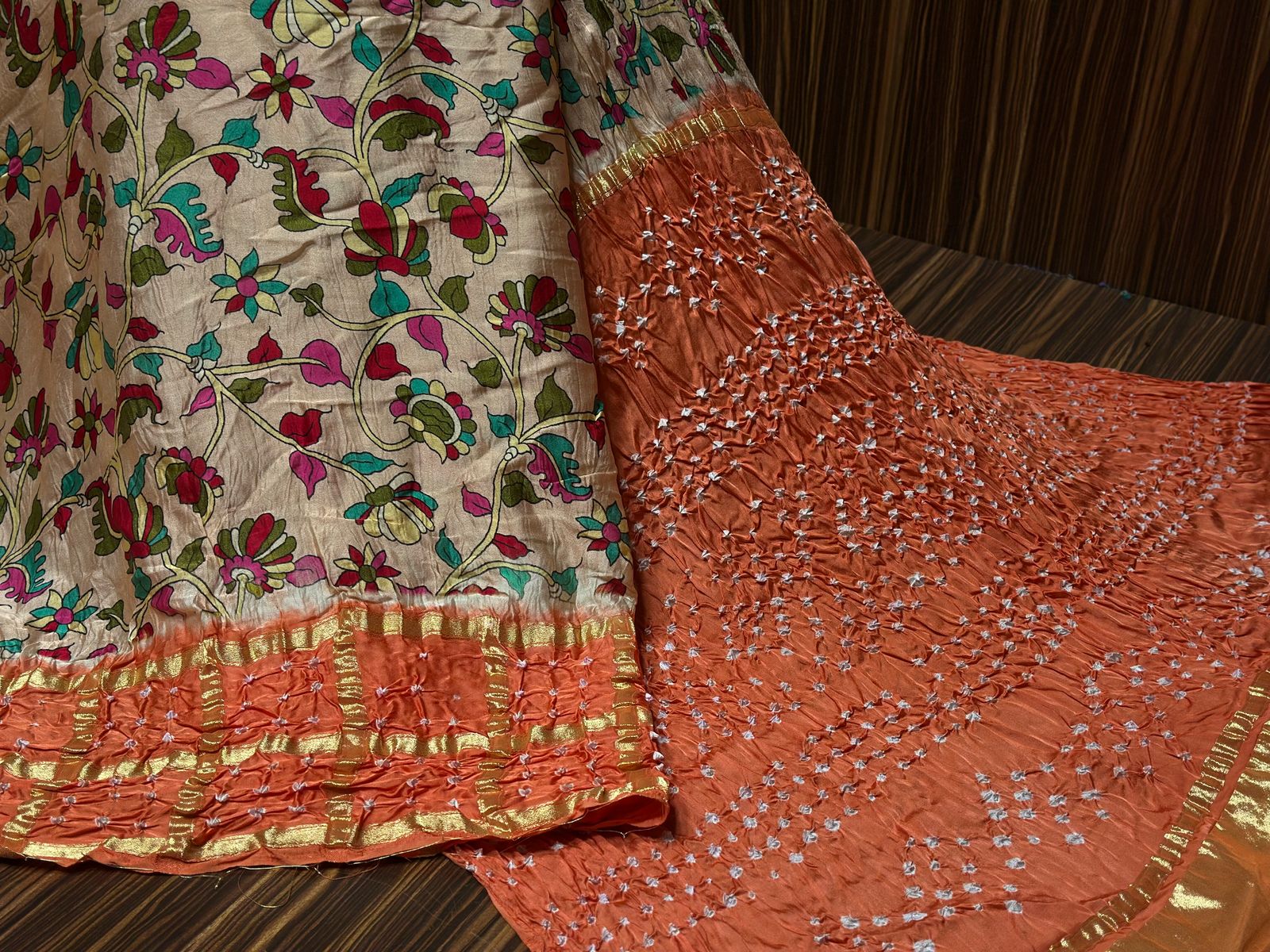 Patola Kalamkari Saree
