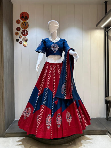 Flex Cotton Lehenga Set