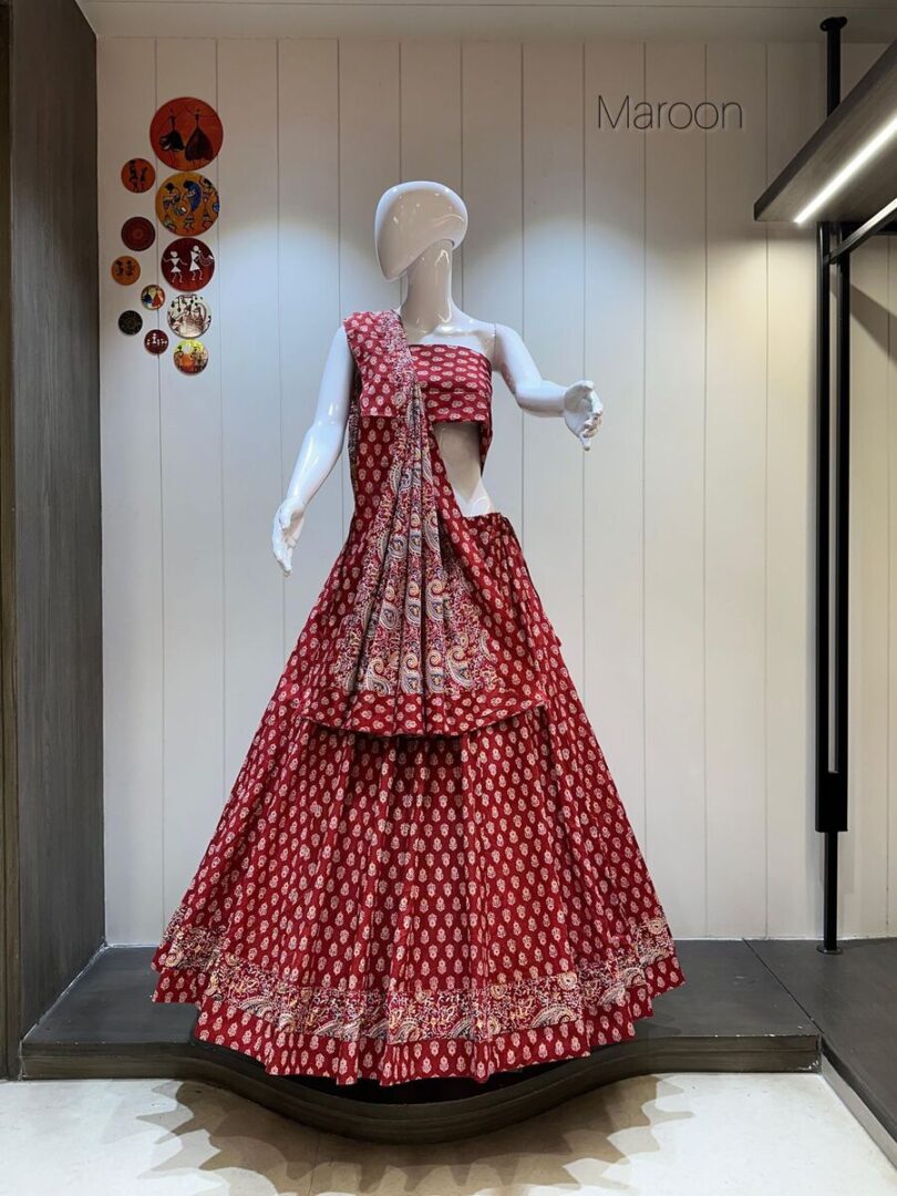 Pure Camric Cotton Chaniya Choli