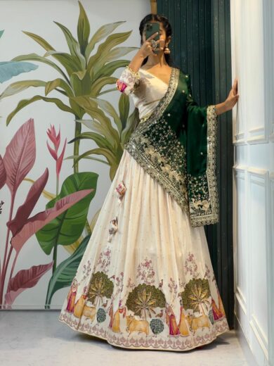 Pichwai Lehenga Set