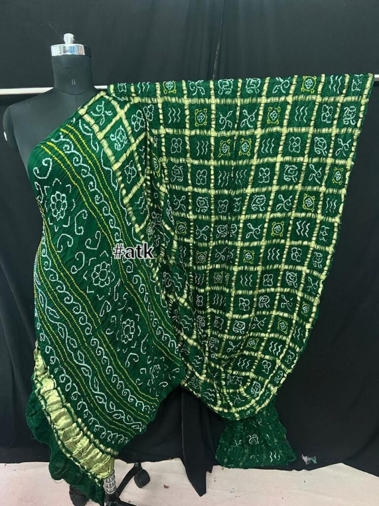 bandhani saree
