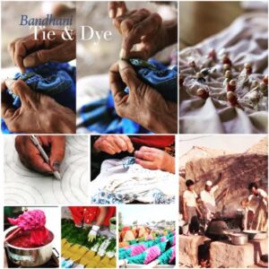 bandhani dyeing process