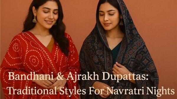 Bandhani and Ajrakh Dupattas Online