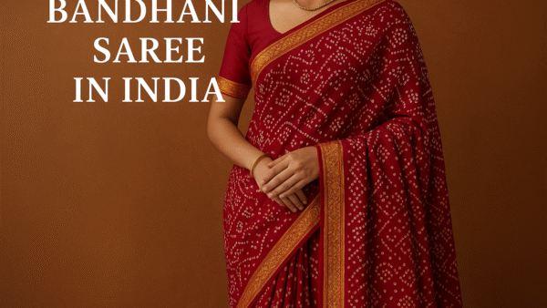Bandhani sarees in india - Alpana Kutch Creation