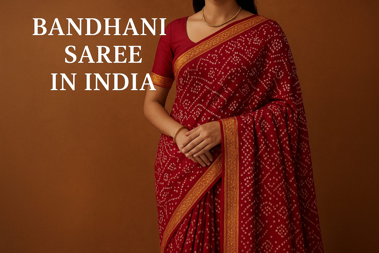 Bandhani sarees in india - Alpana Kutch Creation