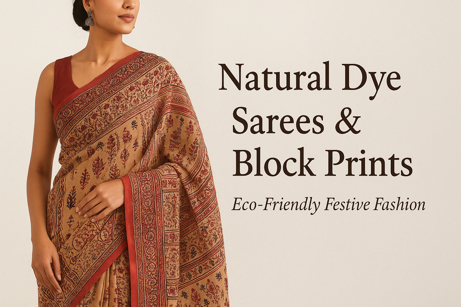 Natural Dyeing Sarees - Alpana Kutch Creation